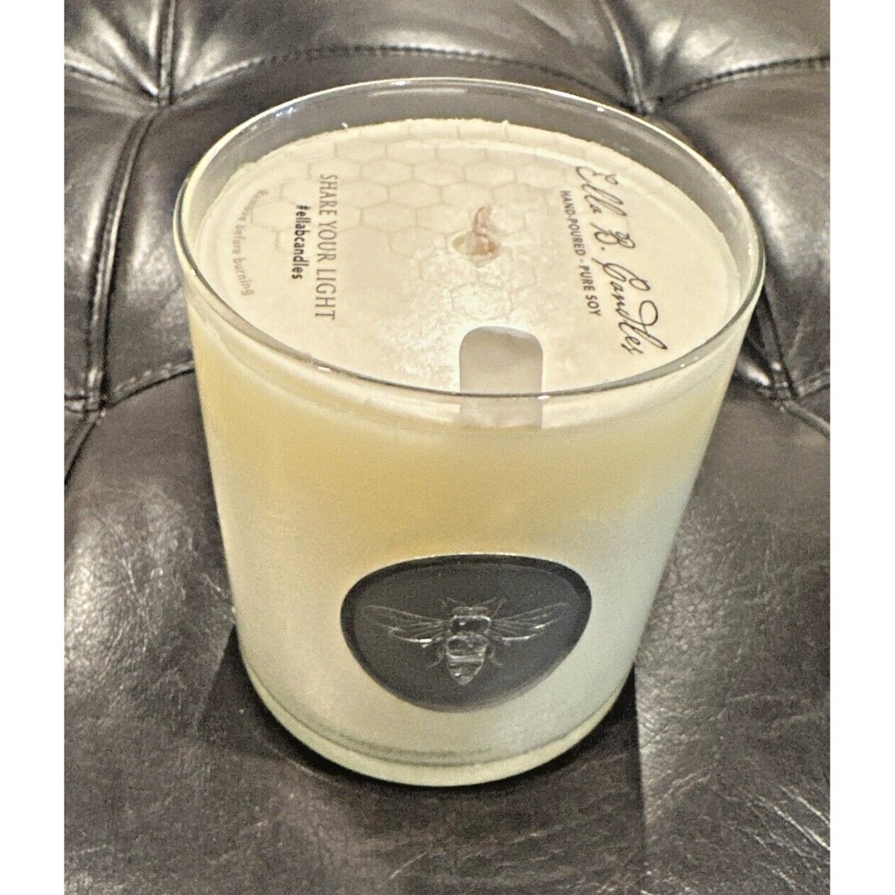 Ella B Soy Candle "In My Thankful‎ Era" #27 Cilantro Orange Myrrh New No Box